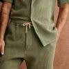 Short Priam Gaufré