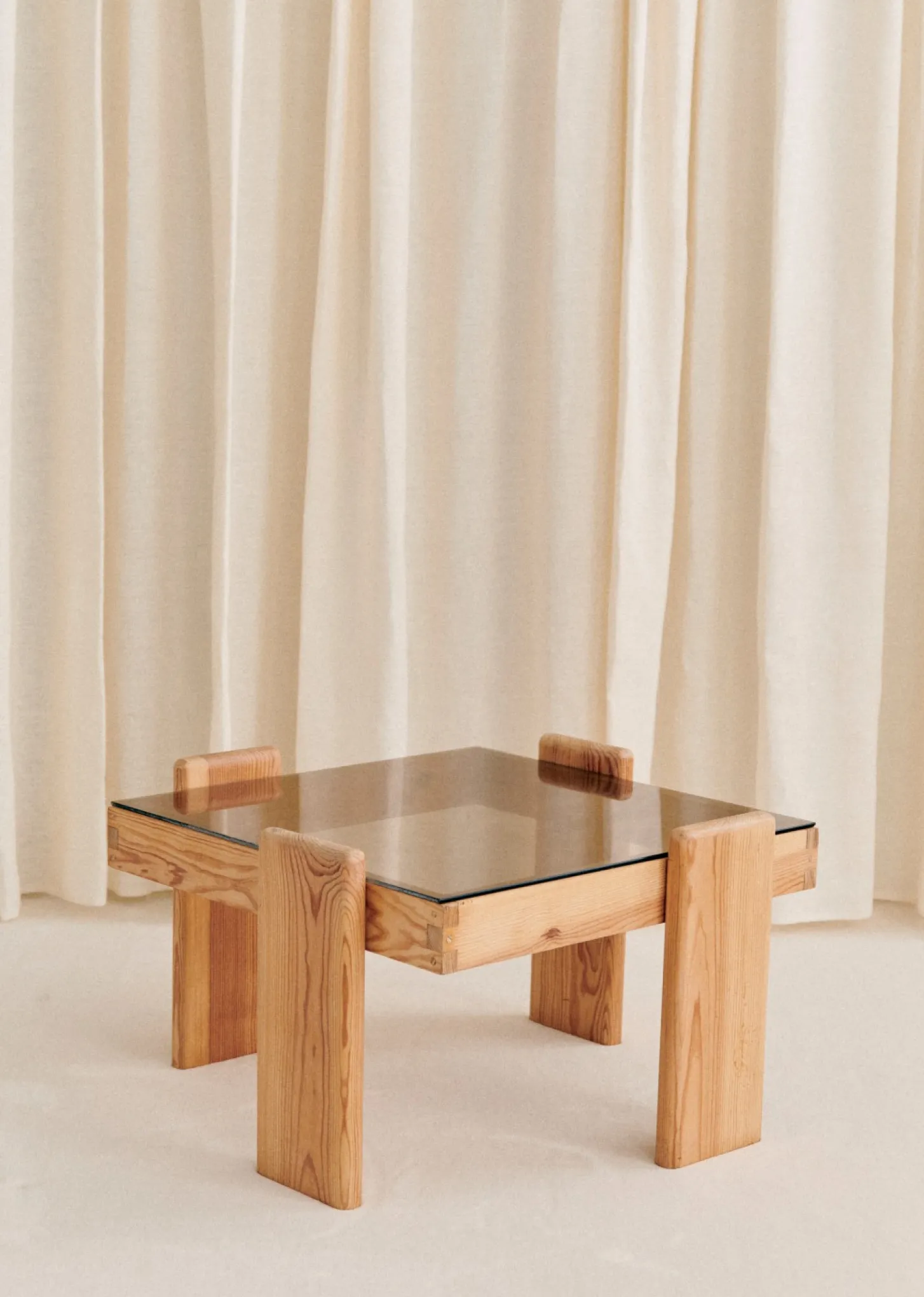 Table Basse Carrée Vintage