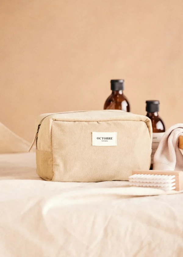 Trousse De Toilette Twyman Velours Côtelé