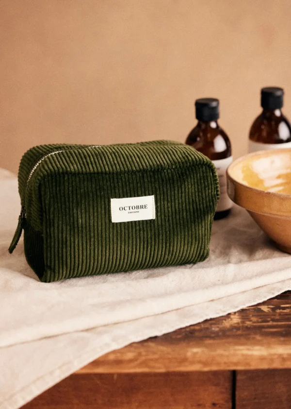 Trousse De Toilette Twyman Velours Côtelé