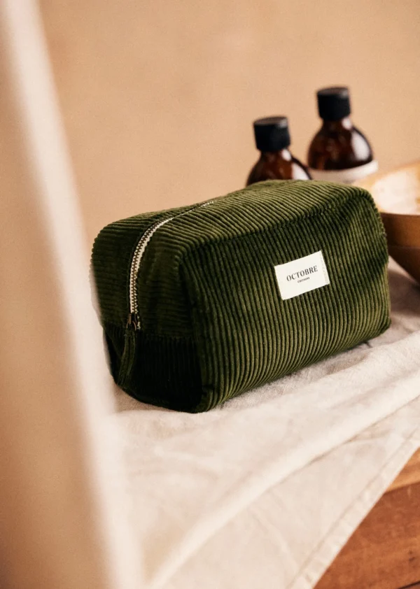 Trousse De Toilette Twyman Velours Côtelé