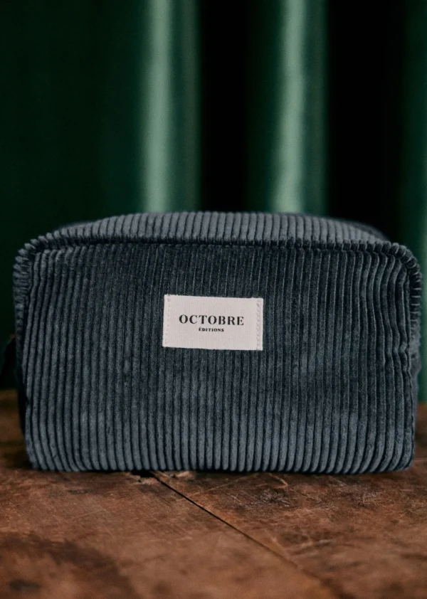 Trousse De Toilette Twyman Velours Côtelé
