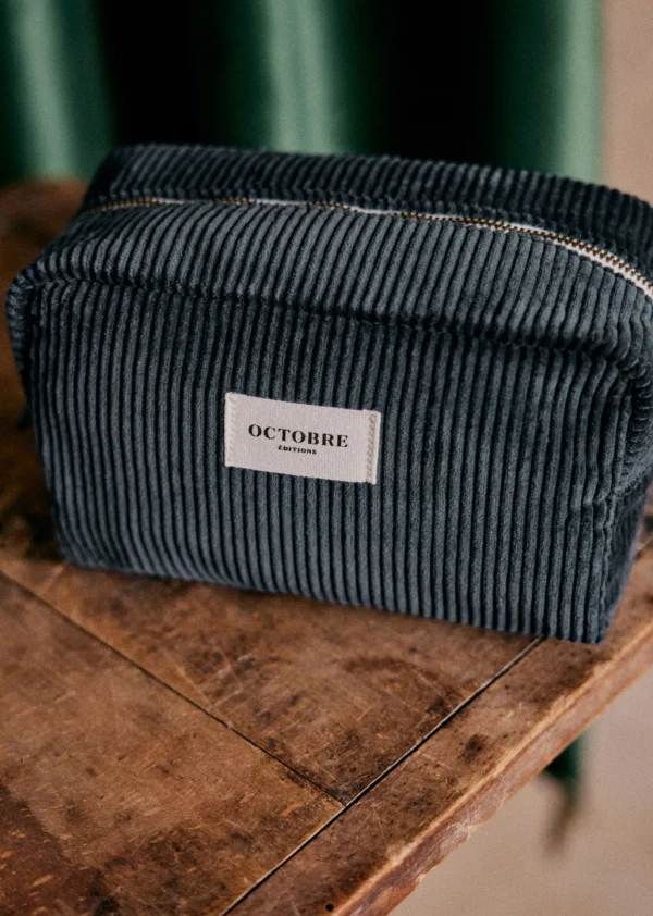 Trousse De Toilette Twyman Velours Côtelé