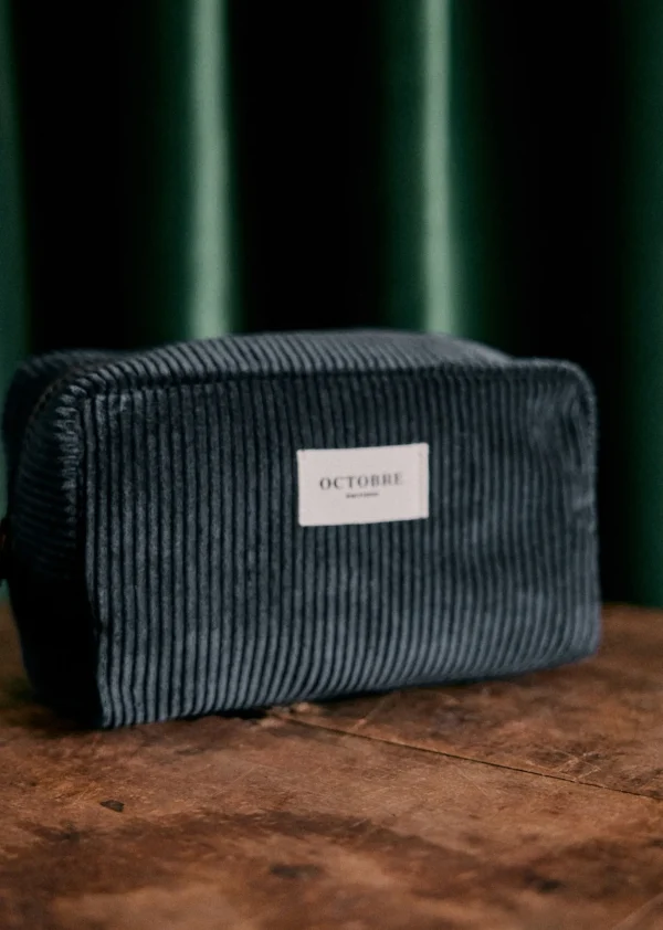 Trousse De Toilette Twyman Velours Côtelé