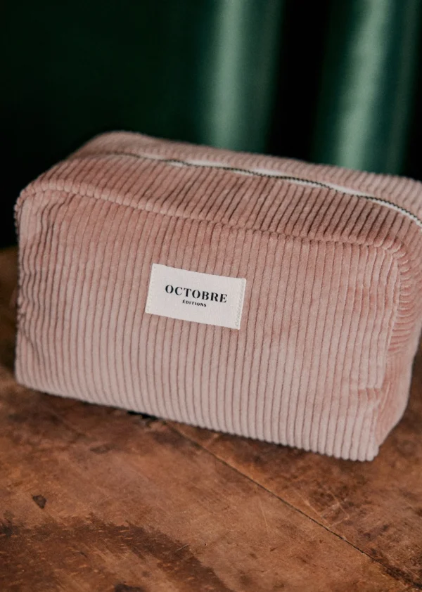 Trousse De Toilette Twyman Velours Côtelé