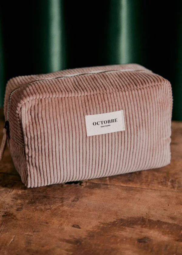 Trousse De Toilette Twyman Velours Côtelé