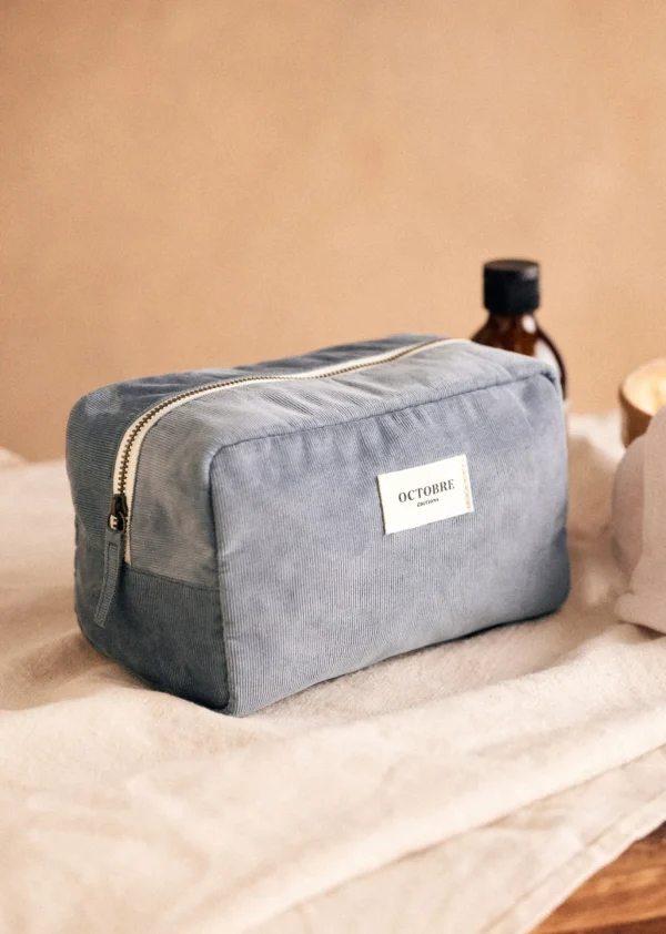 Trousse De Toilette Twyman Velours Côtelé