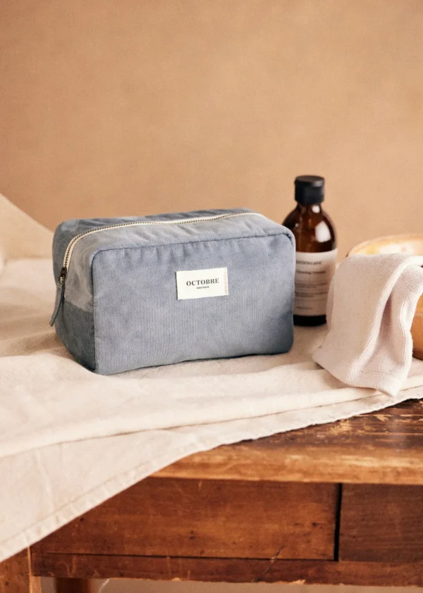 Trousse De Toilette Twyman Velours Côtelé