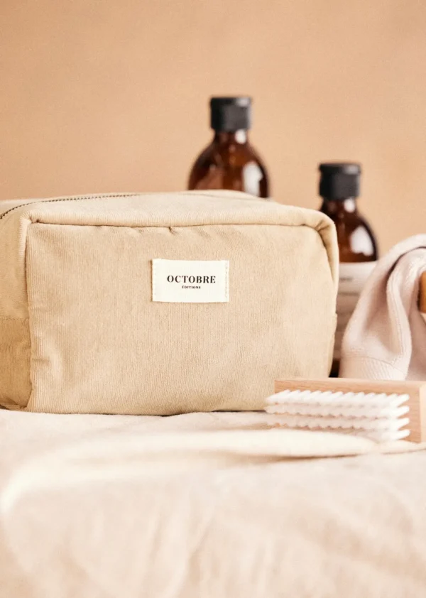Trousse De Toilette Twyman Velours Côtelé