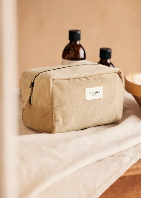 Trousse De Toilette Twyman Velours Côtelé