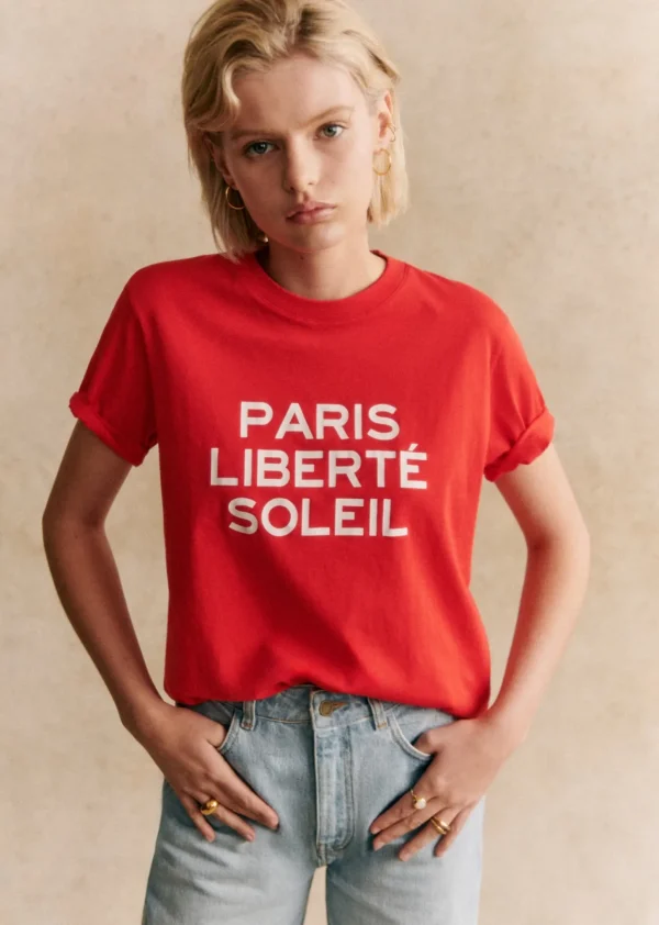 T-Shirt Paris Liberté Soleil