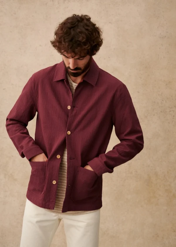 Veste Tim Coton Texturé